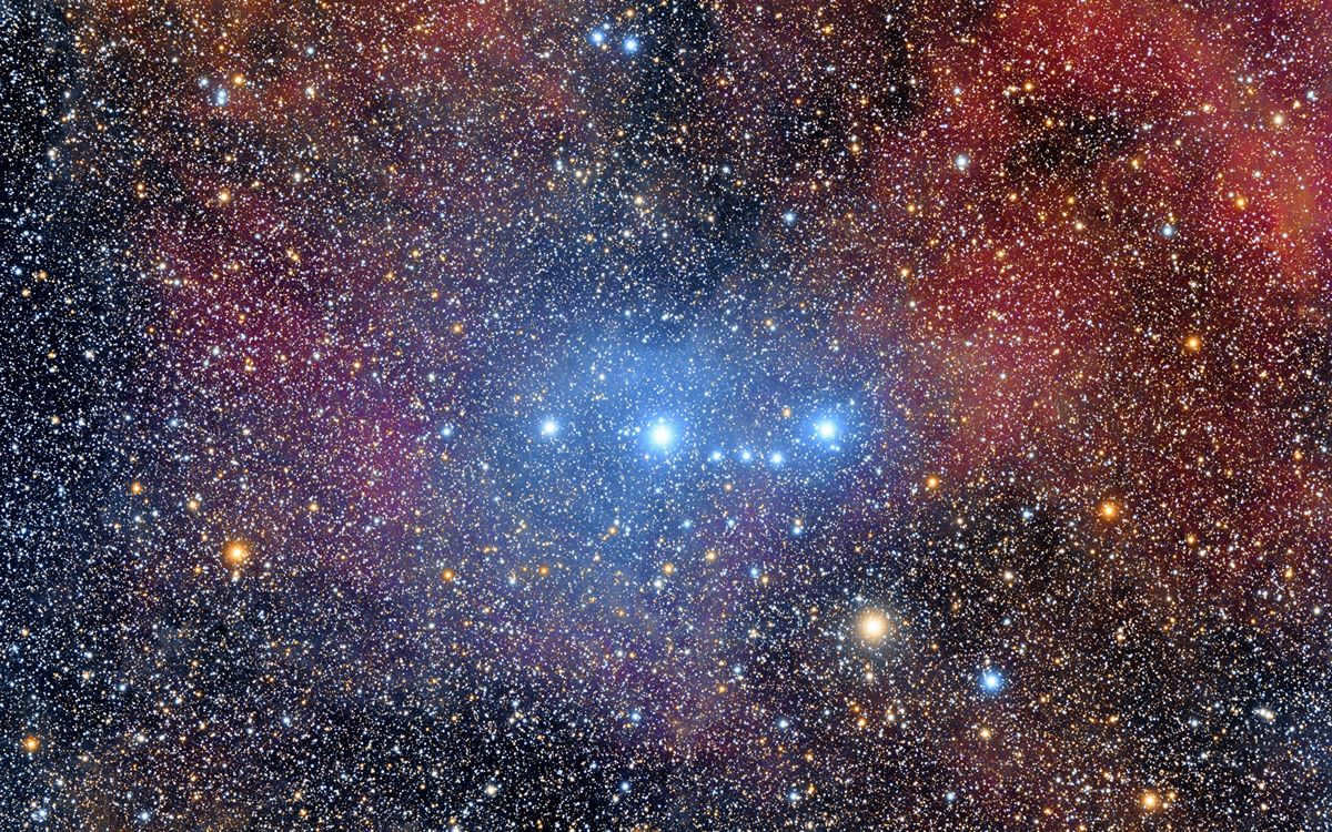 Stars in space