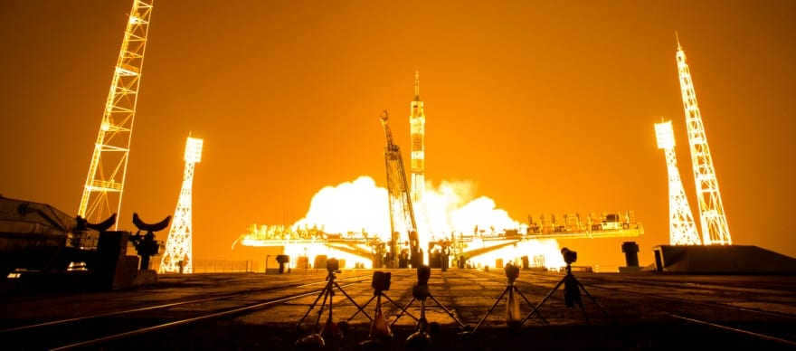 Sounds of rocket engines