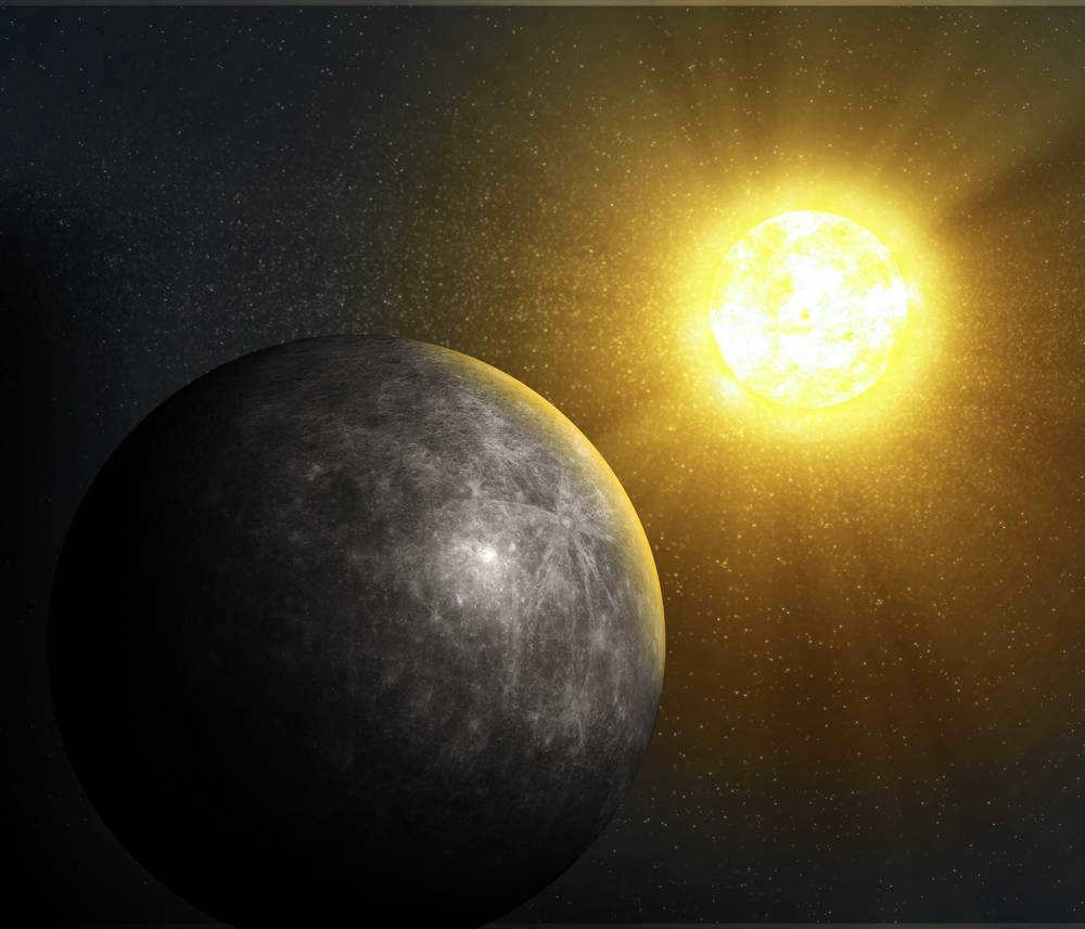 Mercury and the Sun