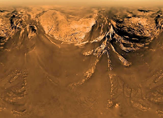 Titan satellite of Saturn