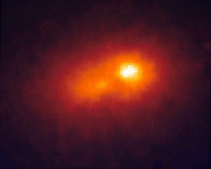 the andromeda galaxy is approaching us