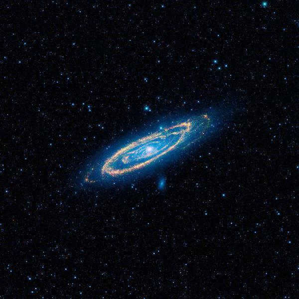 Milky Way and Andromeda galaxy collide