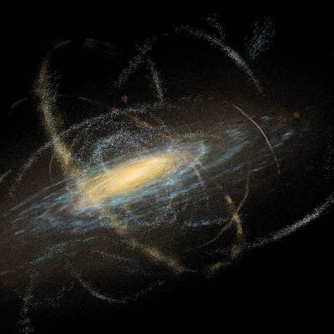 The Smith cloud is attacking the Milky Way