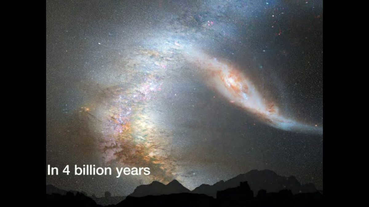10 entertaining facts about the Andromeda Galaxy. Will collide with our galaxy. Photo.