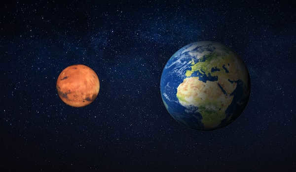 which is bigger than mars or earth