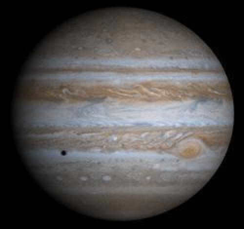 The largest planet in the solar system. The largest planets in the solar system 01