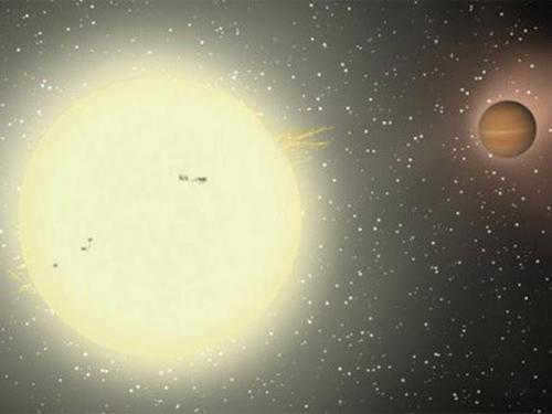 The largest planet in the solar system. The largest planets of the solar system 02