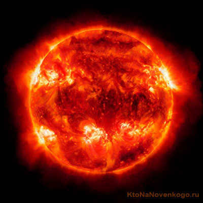 Flashes on the sun