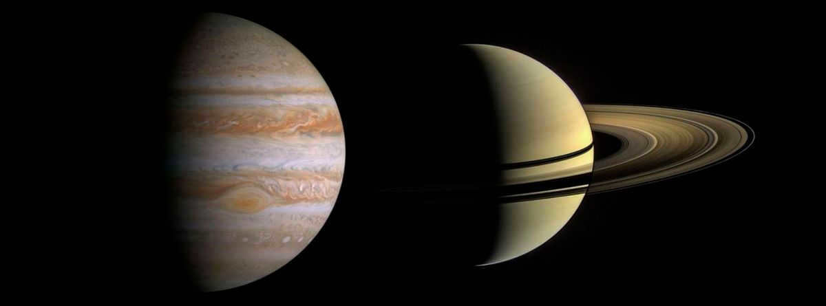 Gas giant planets, within and beyond the solar system