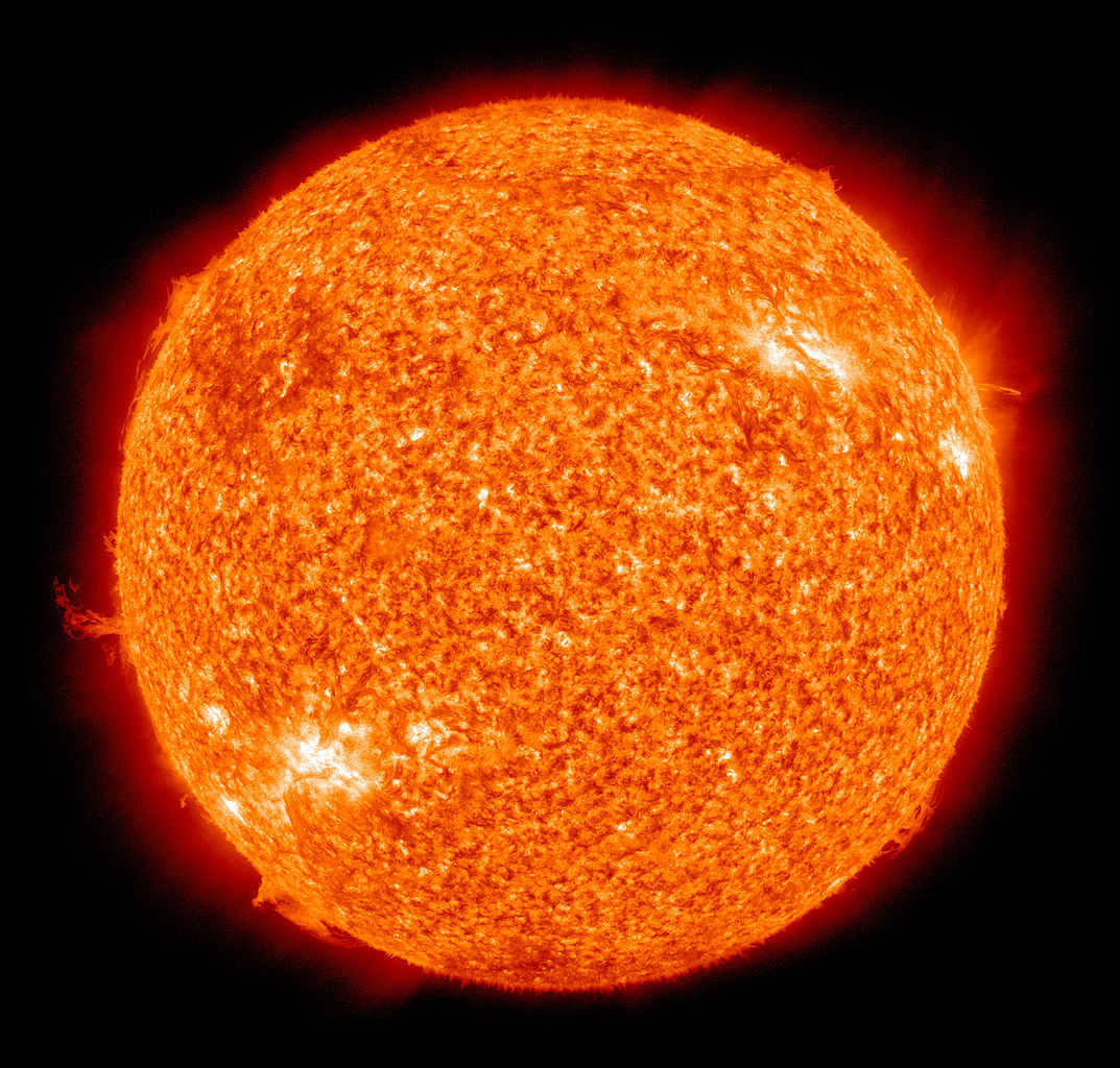 The largest planets in the solar system