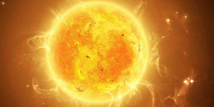 The growing Sun