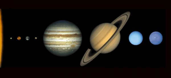 Which planet rotates in the opposite direction
