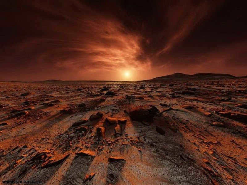 Venus' surface
