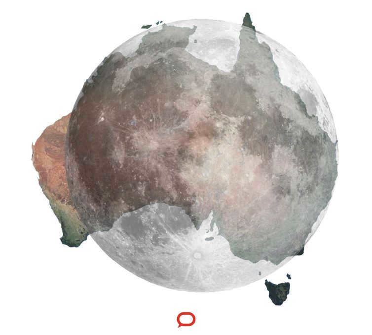 How big is the Moon? Let's try to imagine...