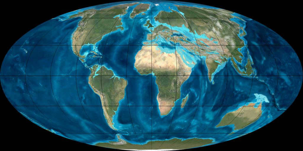 Earth map