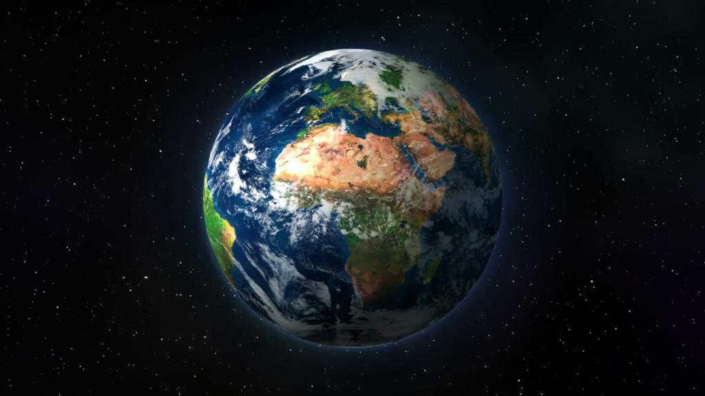 Oceans and land