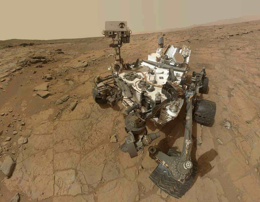 A composite portrait of Curiosity in 2013