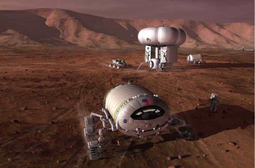 NASA's Mars exploration mission concept