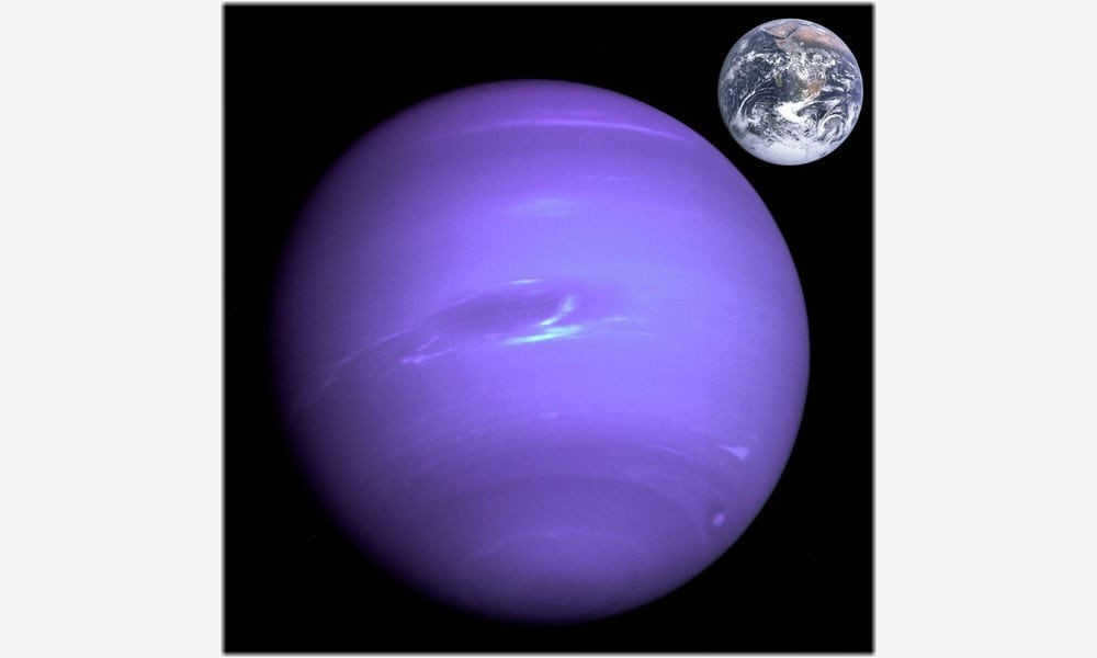 Neptune and Earth
