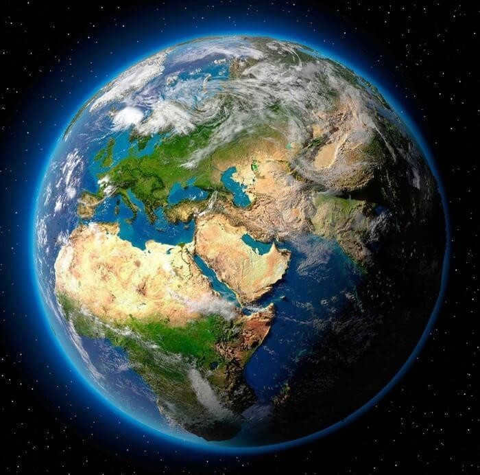 Largest planets in the solar system