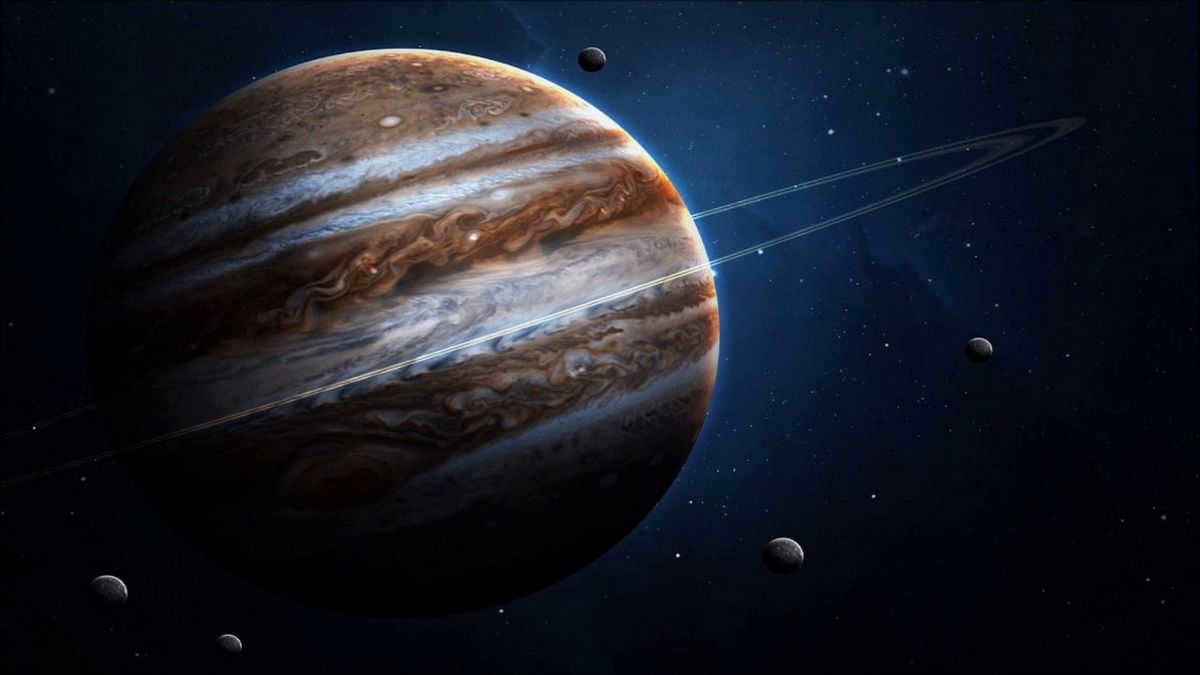 The largest planet in the solar system