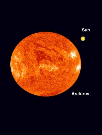 Arcturus or α Volopassus
