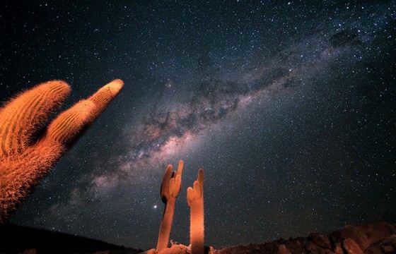 There are planets of different sizes in the Milky Way galaxy