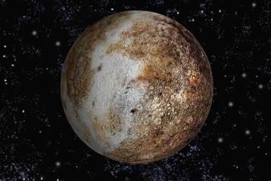 Pluto is quite small. Scientists can't agree on whether it's a planet.