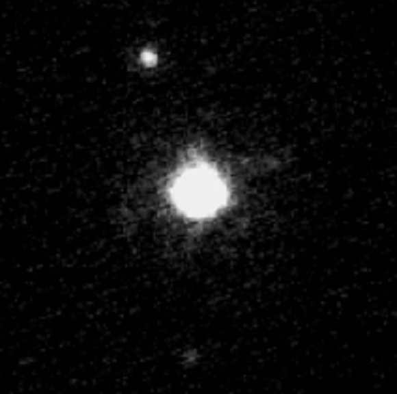 Image of Haumea and its satellites