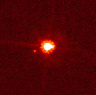 Image of Erida with satellites