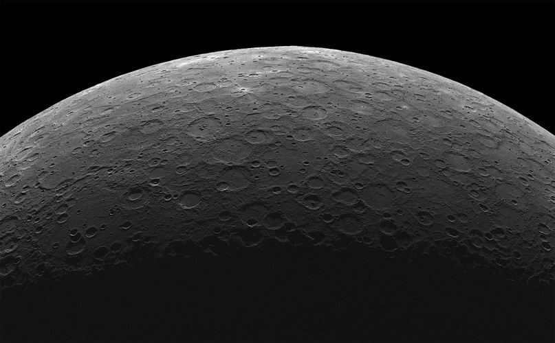 Mercury from the MESSENGER probe