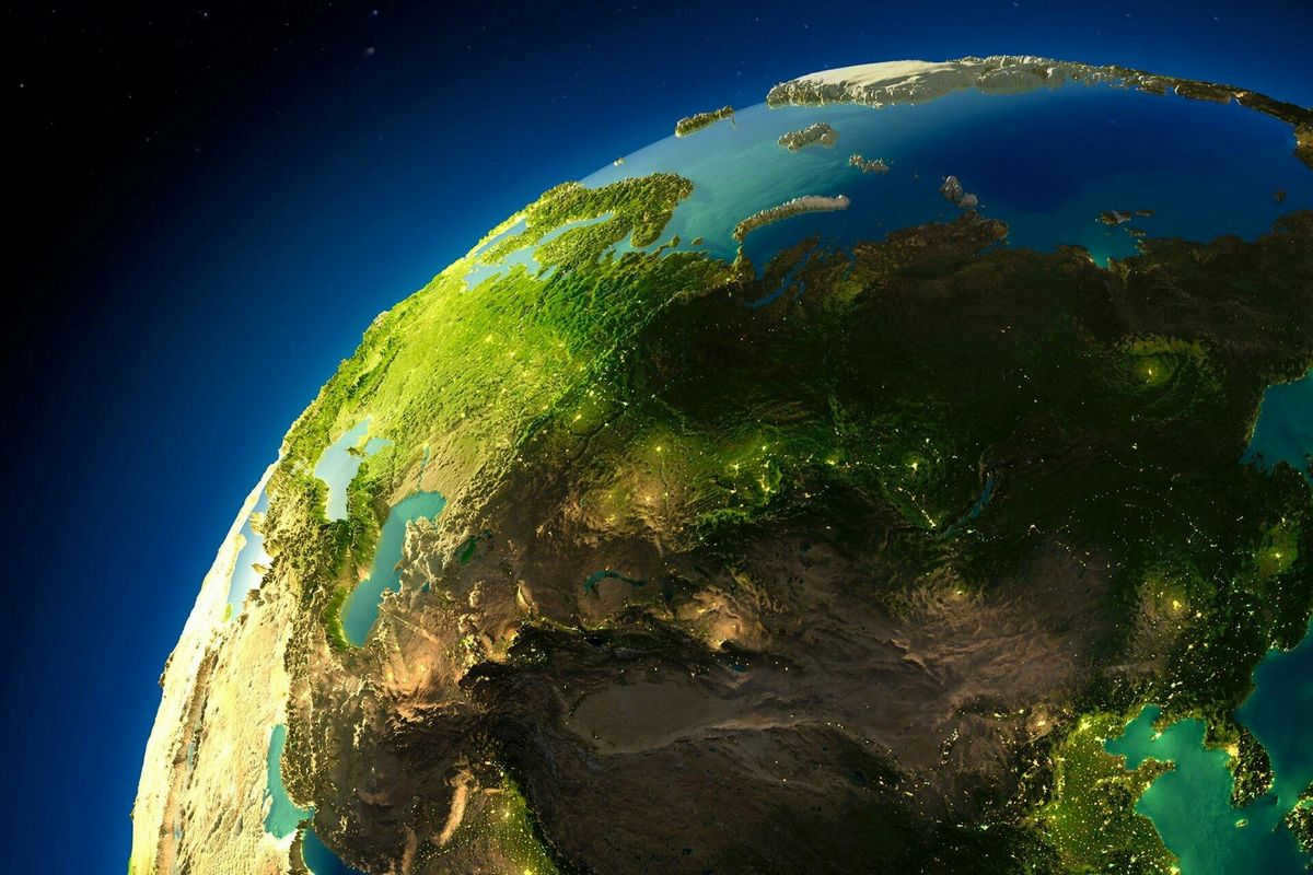 Photo shows Earth