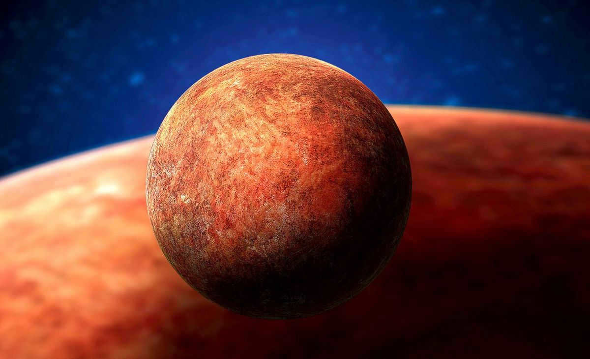 Main characteristics of the small planet