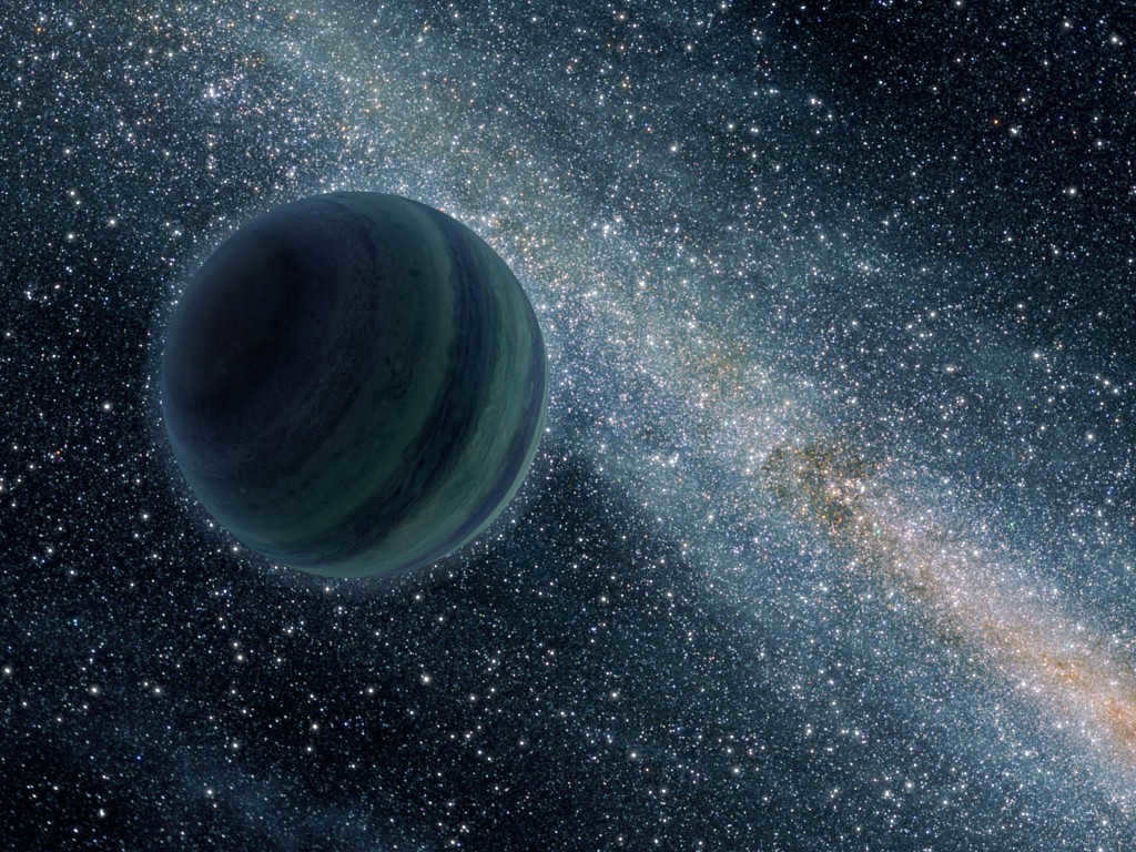Planet 9 in the artist's view