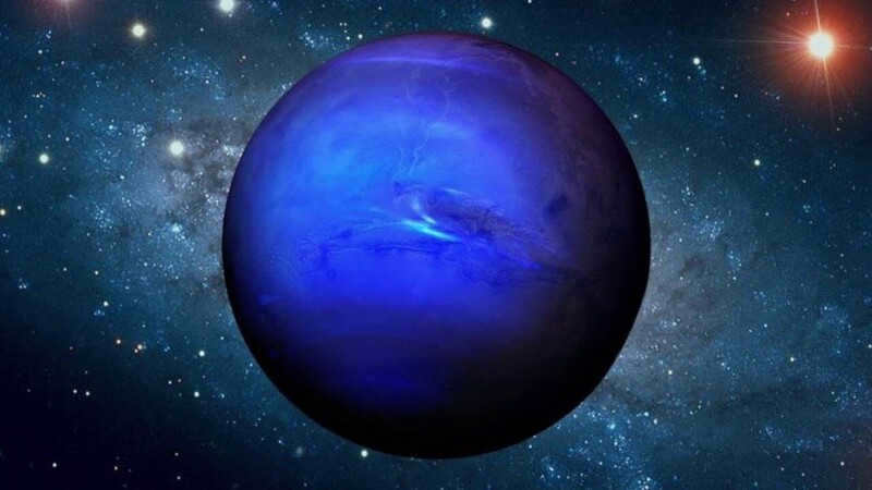  8. The only planet discovered through mathematical calculations