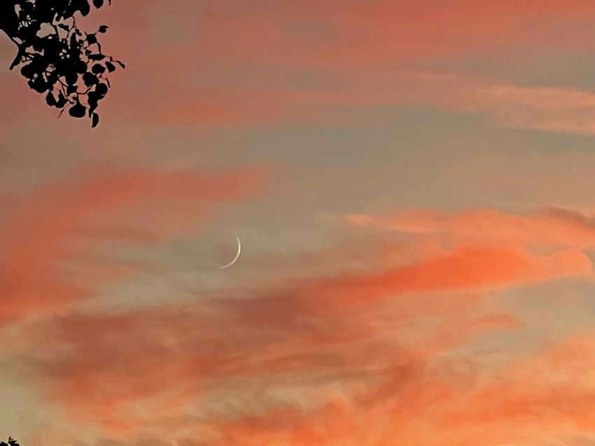 waxing moon