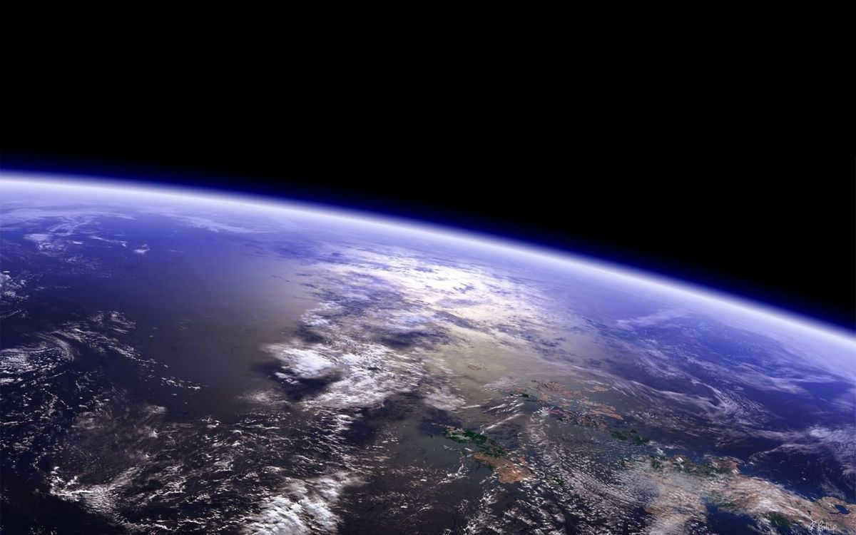 The Earth rotates on its axis moving eastward.