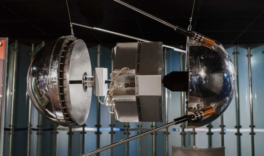 First Sputnik in disassembled form