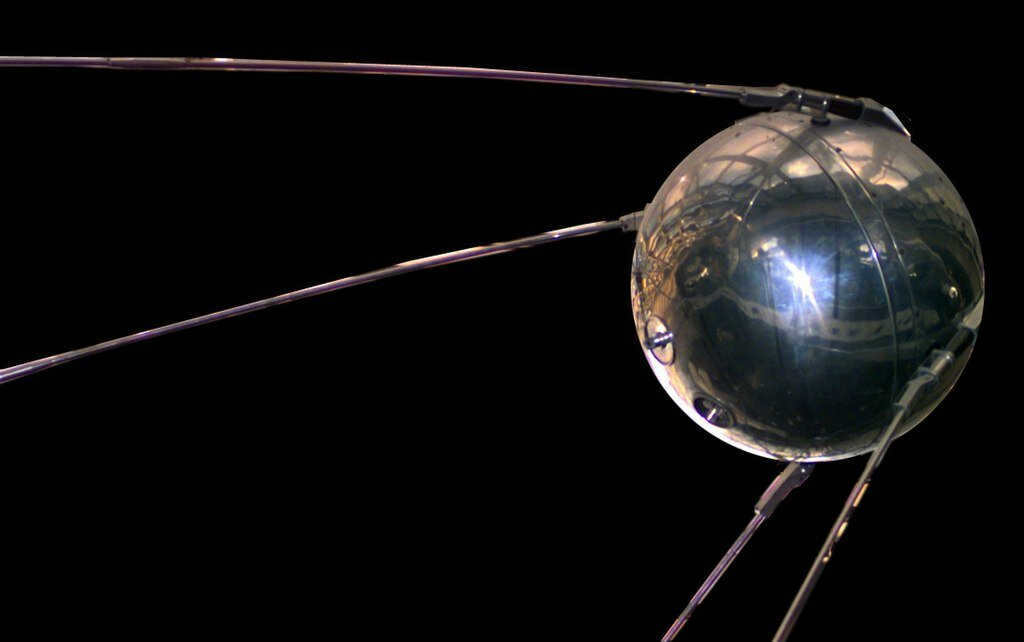 The world's first artificial satellite.