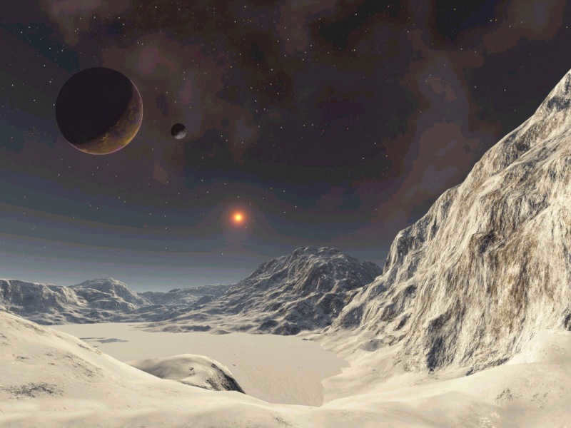 lunar mountains