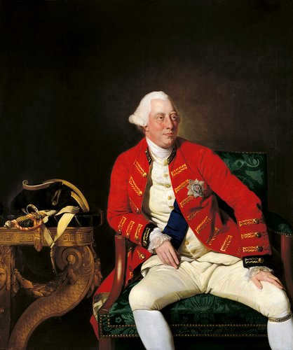 King George III of England.