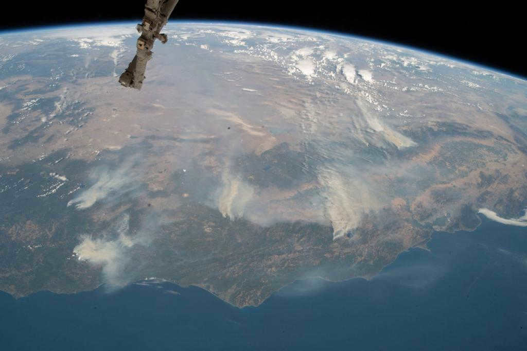 View of the Earth from space