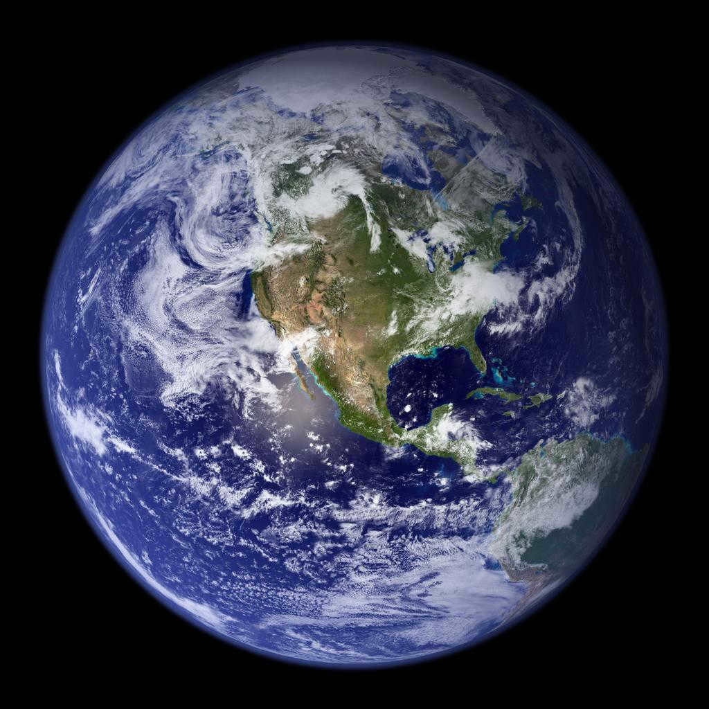 How does our planet appear?