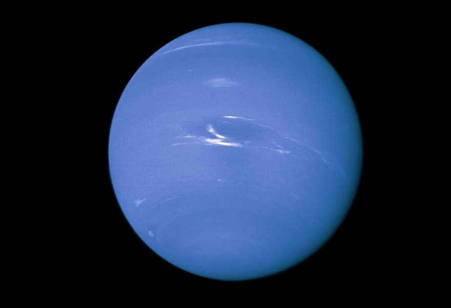 Diameter of Neptune, the eighth planet in the Solar System