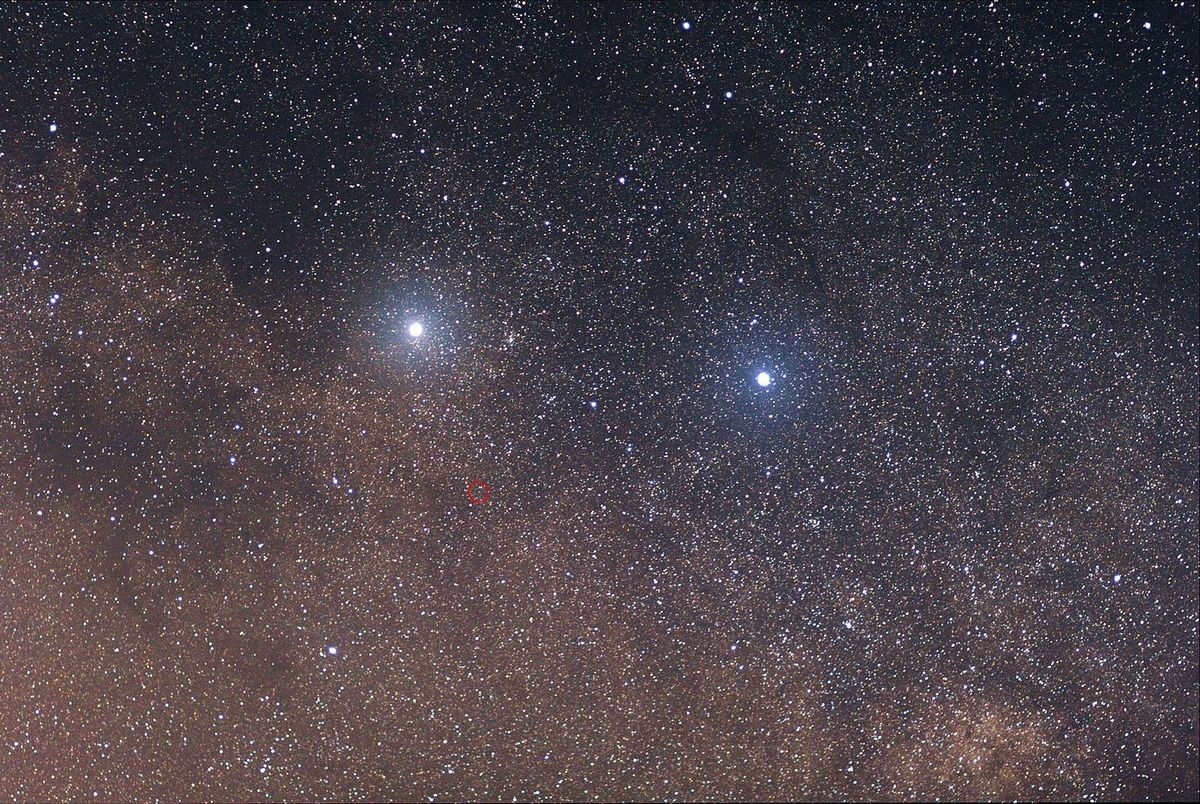 Alpha, Beta and Proxima Centauri