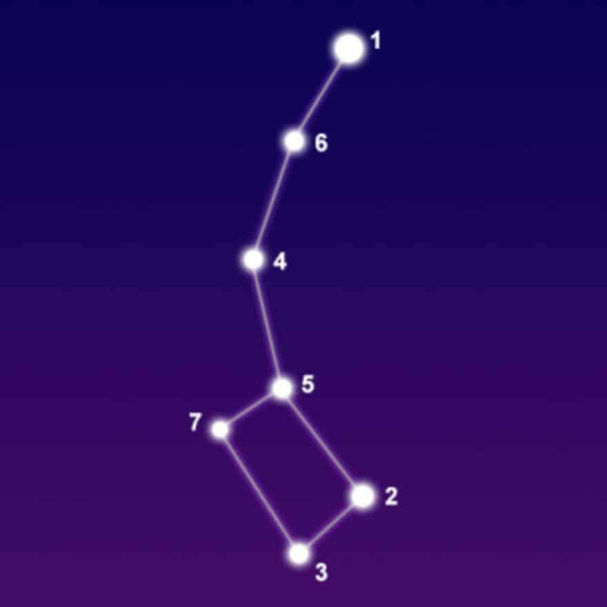 Constellation of the Little Bear