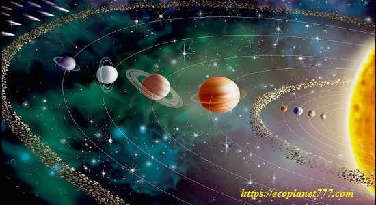 The difference between the planets and the Sun