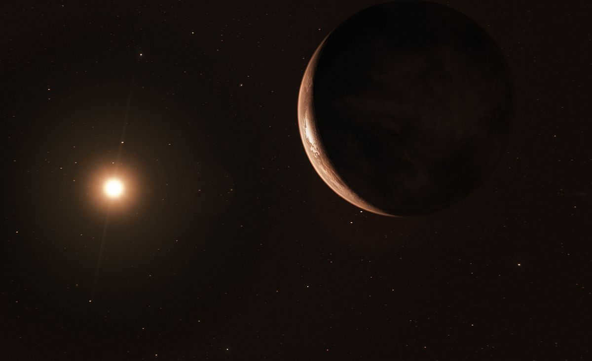 Exoplanet Barnard's Star b
