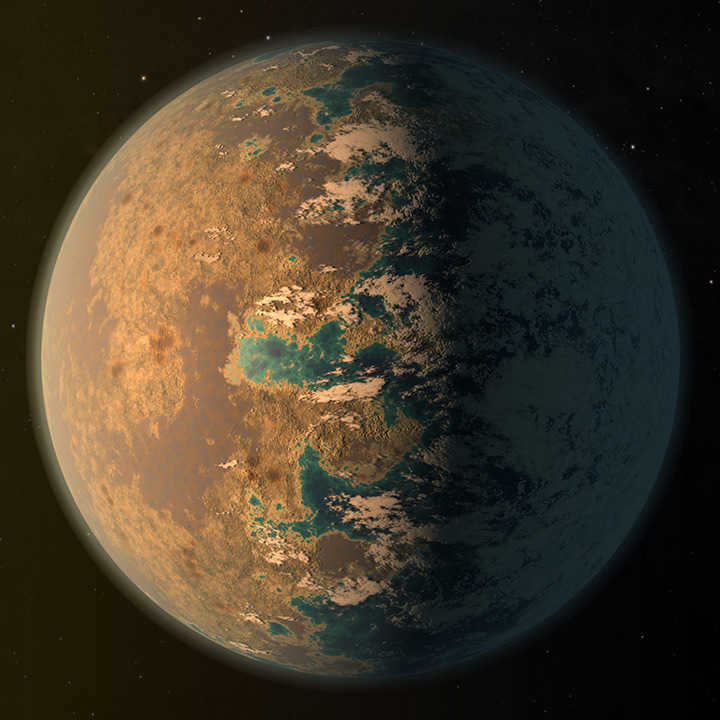 Exoplanet TRAPPIST-1 d