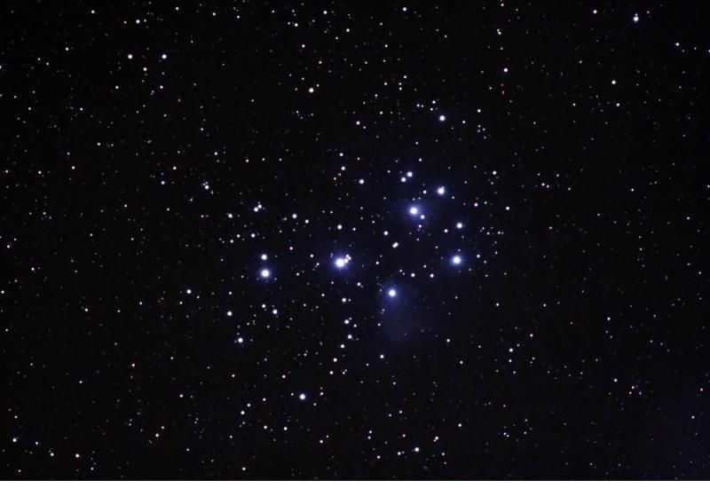 Pleiades star cluster